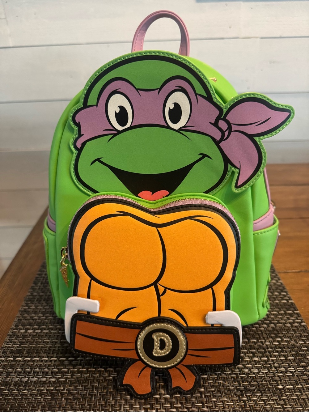 Loungefly X Nickelo TMNT Donatello Cosplay Mini Backpack – 707 Street Exclusive